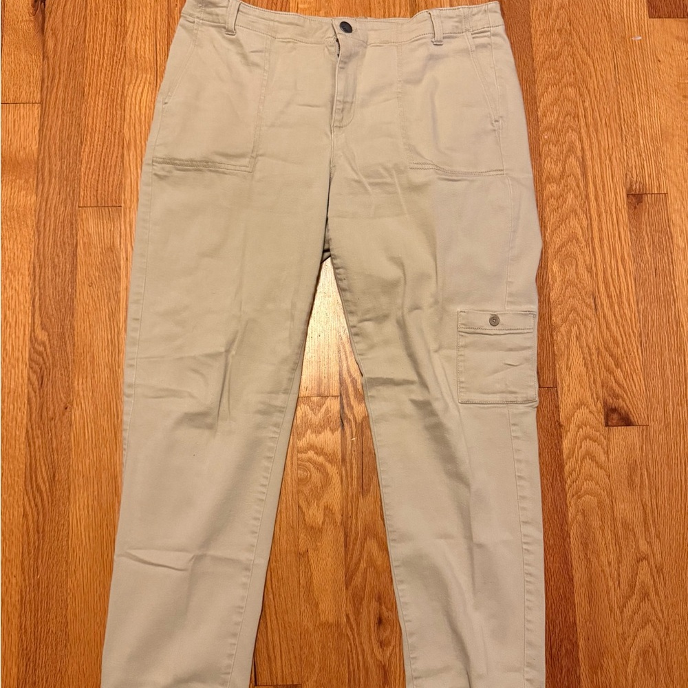 J. Jill Light Gray Denim Pants